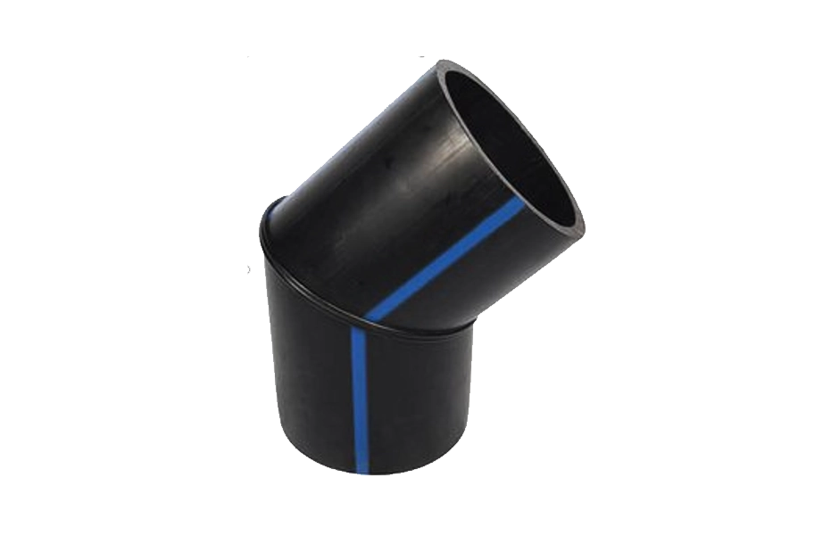 Отвод сварной PN12,5 двухсегментный ПЭ100 SDR 13,6