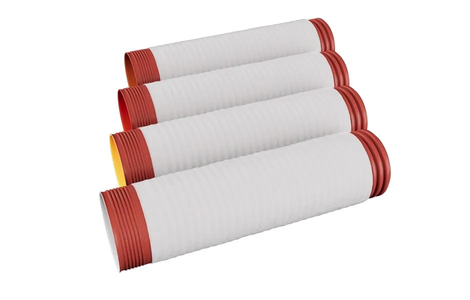 Канализационные трубы в геоткани